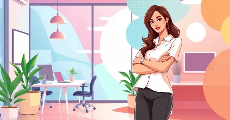 Stylish Woman Work Blouse Modern Fit Outfit Ideas